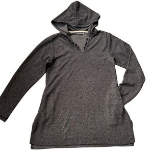 Earthbound Trading Co Women’s Charcoal Gray Hooded Sweatshirt - Medium